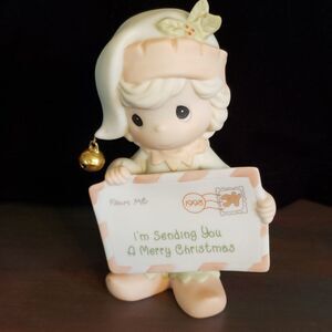 Vintage Precious Moments - "I'm Sending You A Merry Christmas" - 1998 (4…